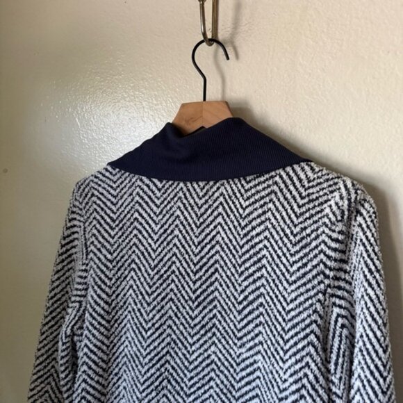 Anthropologie | Cozy Chevron Quarter Zip Pullover - Picture 6 of 6